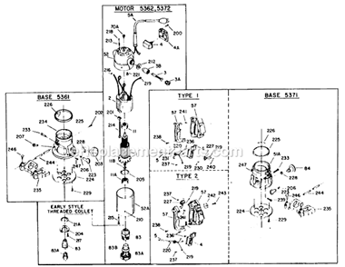 Part Location Diagram of 692678 Porter Cable Wrench OPENEND1-1/16